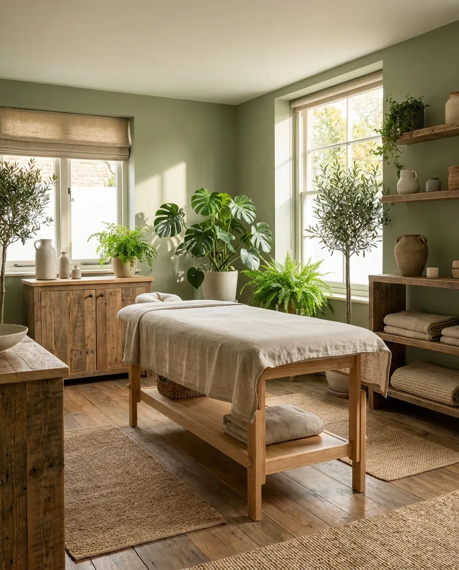 Ambiente accogliente dello studio di osteopatia